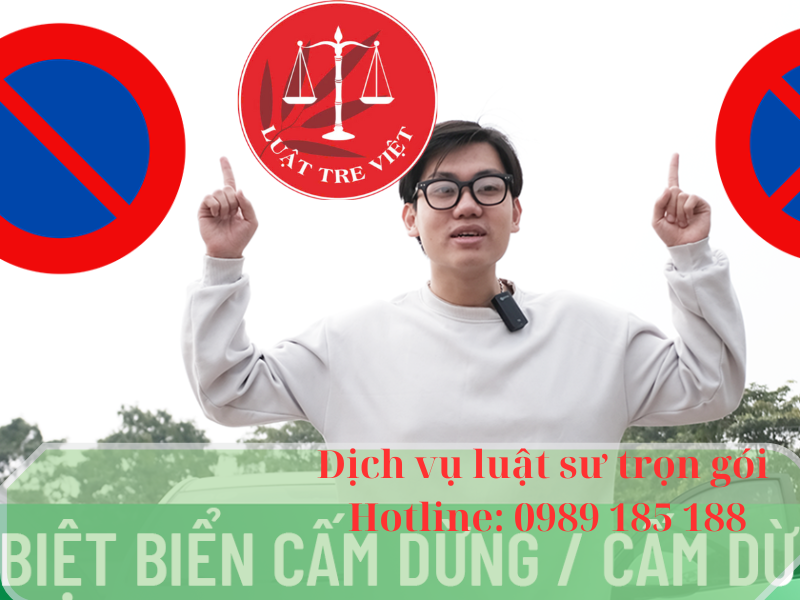 Biển cấm dừng, cấm đỗ và Phạt nguội lỗi cấm dừng đỗ không đúng nơi quy định mới nhất 2025