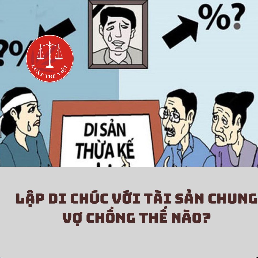 Lập di chúc với tài sản chung vợ chồng thế nào?