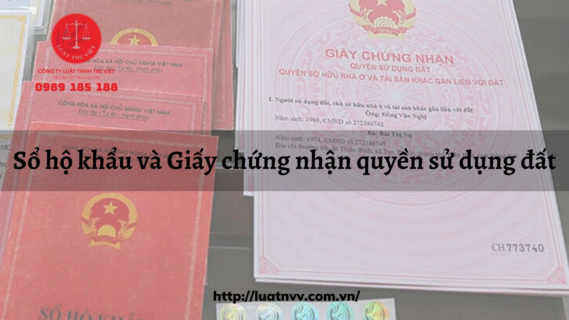 Mối quan hệ giữa Sổ hộ khẩu và Giấy chứng nhận quyền sử dụng đất