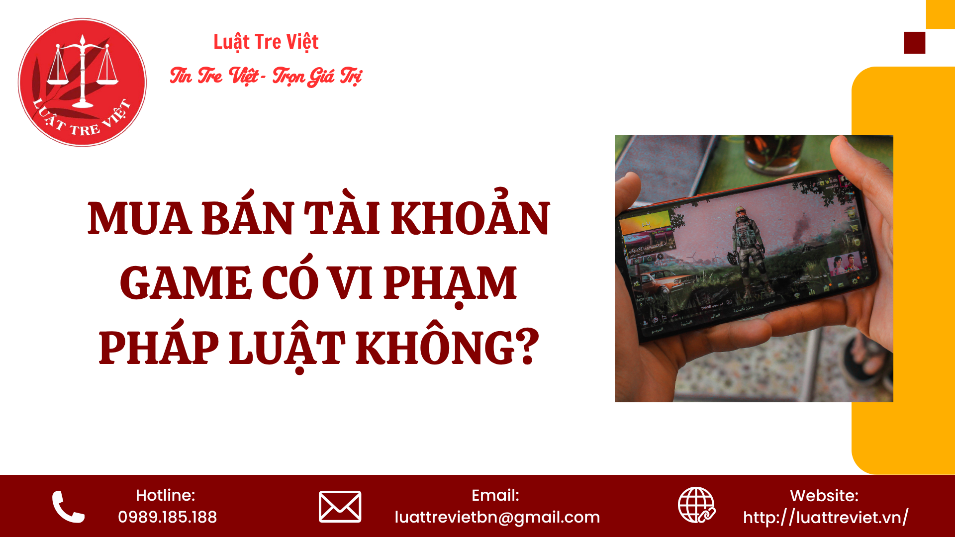 Mua bán tài khoản game có vi phạm pháp luật không?