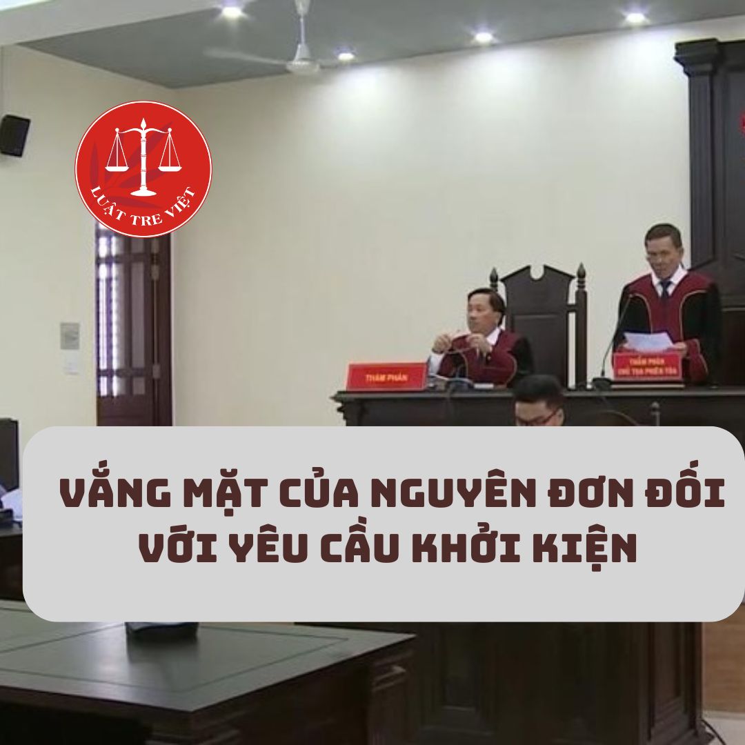 Phiên tòa xét xử vắng mặt nguyên đơn có được không?